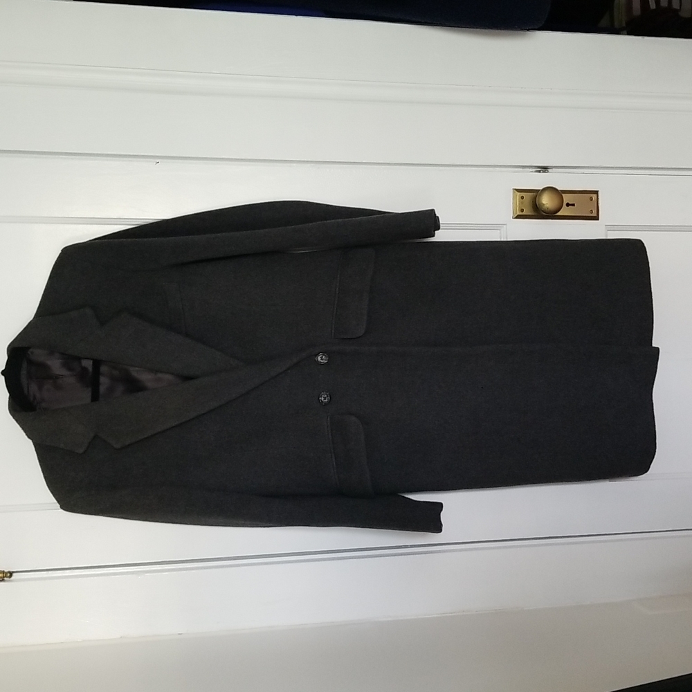Vintage Men's Trench Coat Gray 38in